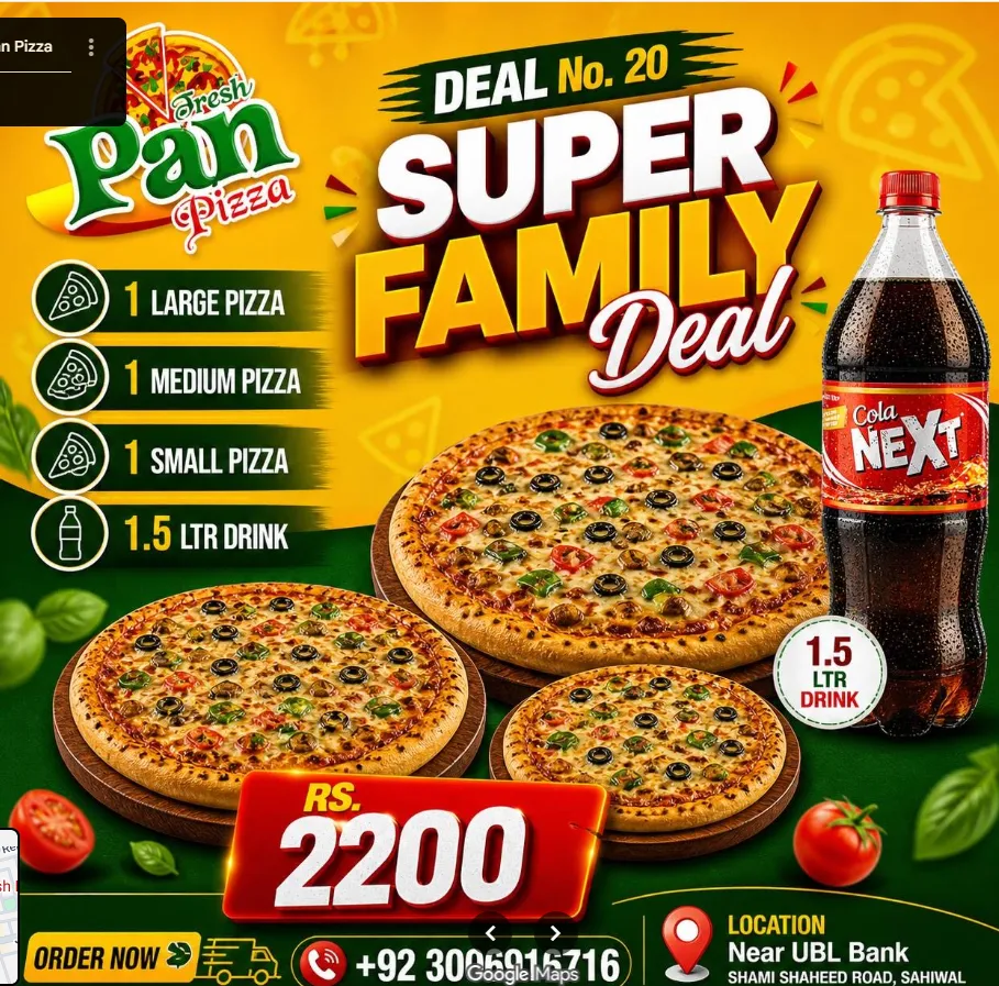 Fresh Pan Pizza cover