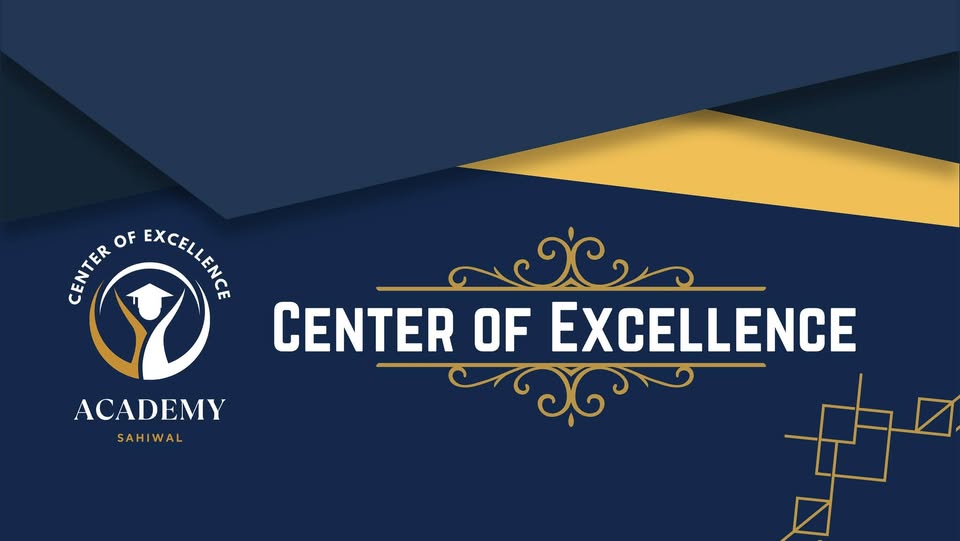 Center of excellence Academy Sahiwal cover