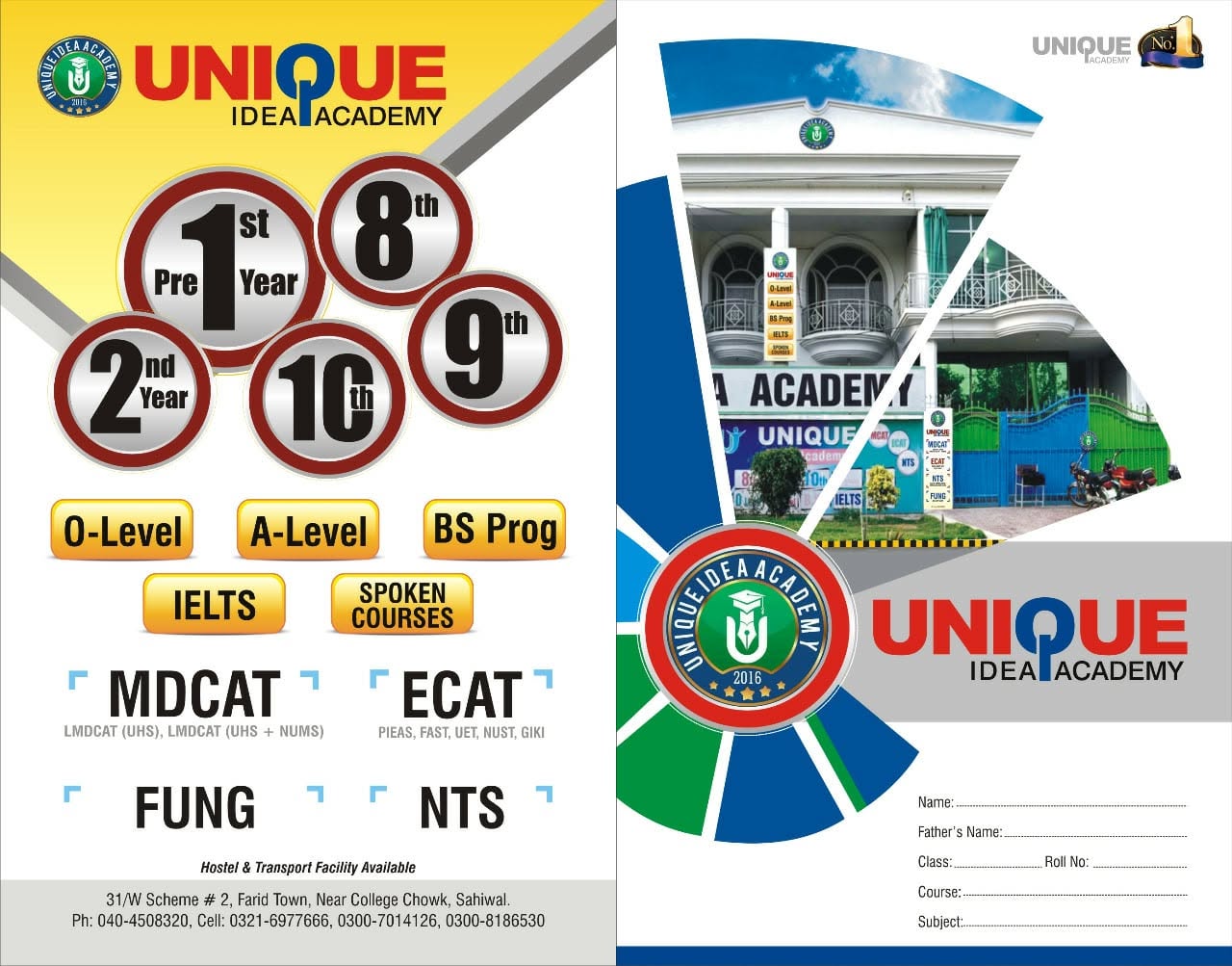 Unique Idea Academy cover