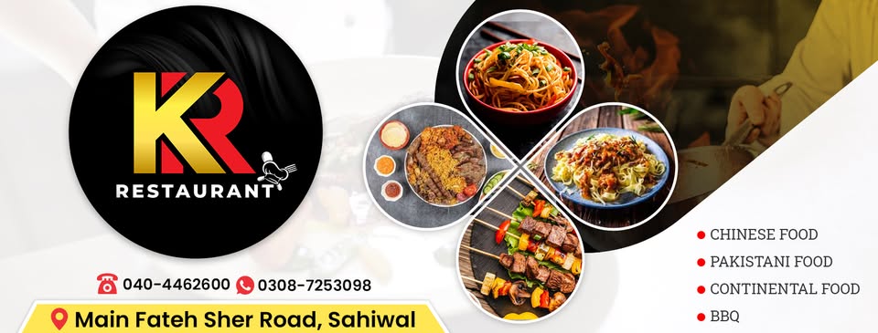 KR Restaurant Sahiwal cover