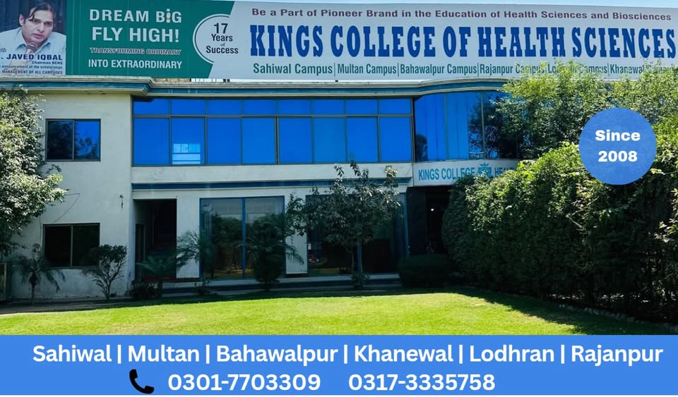 Kings College of Health Sciences Bypass Campus Sahiwal cover