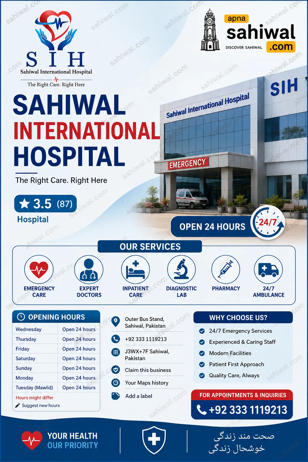 Sahiwal International Hospital