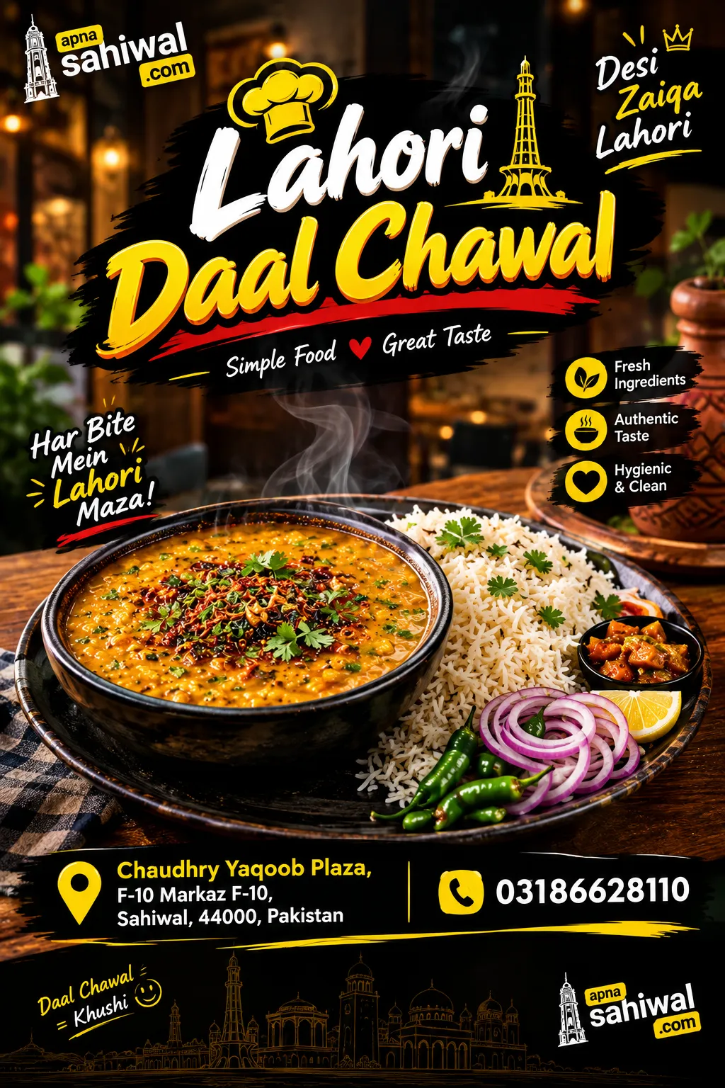 Lahori Daal Chawal