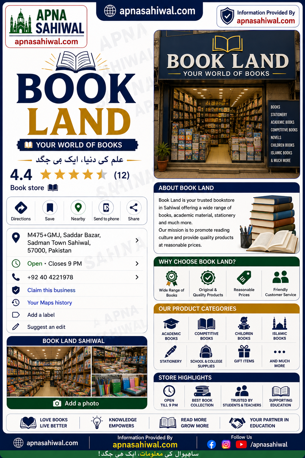 Gallery photo of Book Land