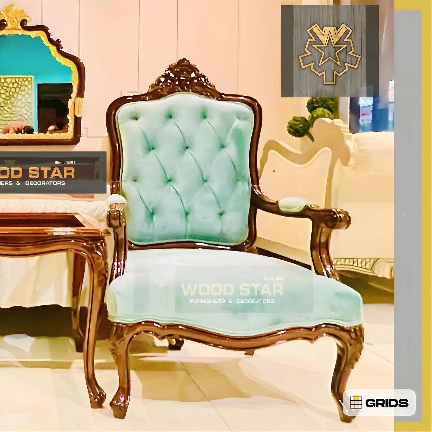 Woodstar Furnishers logo