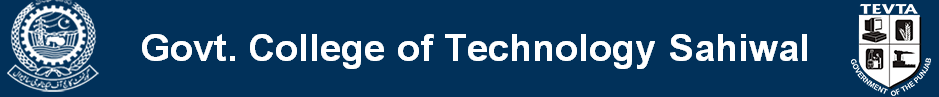 GCT Sahiwal logo