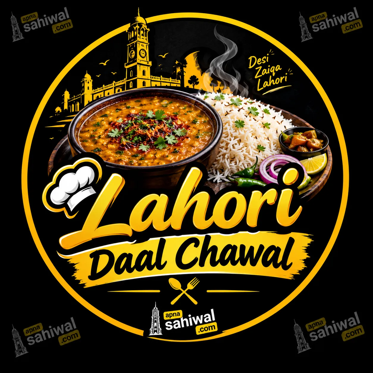 Lahori Daal Chawal logo