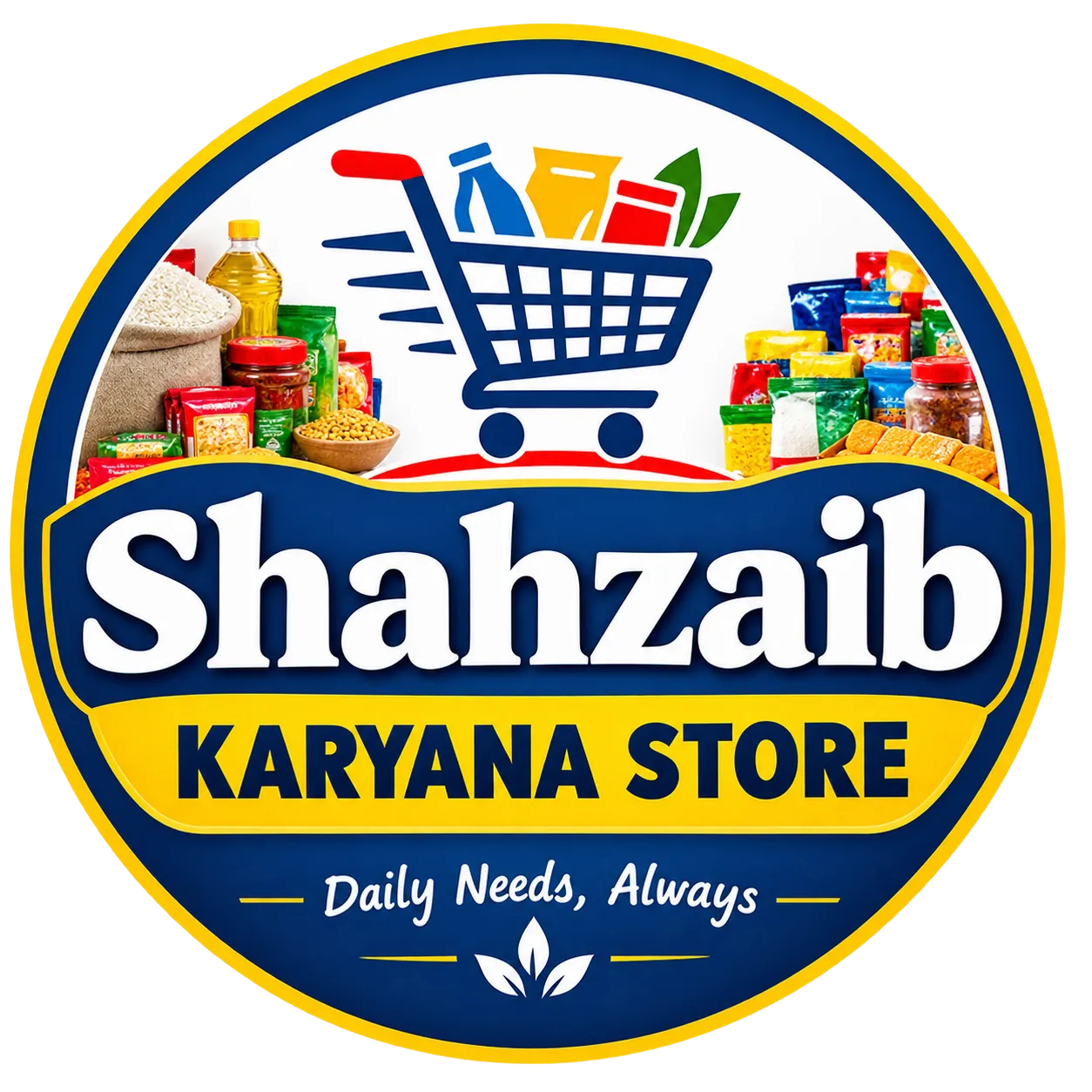 Shahzaib karyana store logo