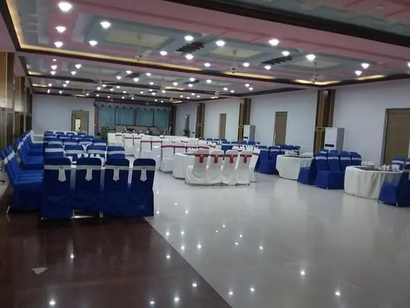 Akram marriage Hall  logo