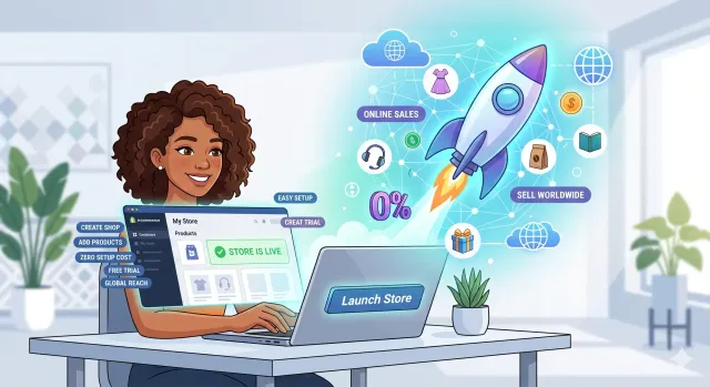 Launch Your Shop Online For Free