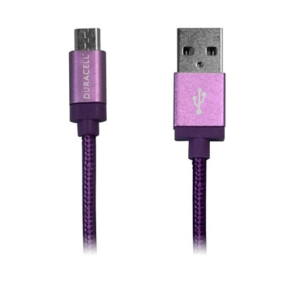 Sync & Charge Micro USB Cable Duracell 10ft